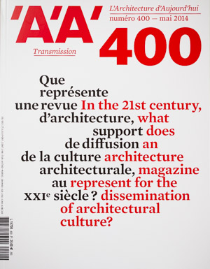 L'Architecture d'Aujourd'hui #400